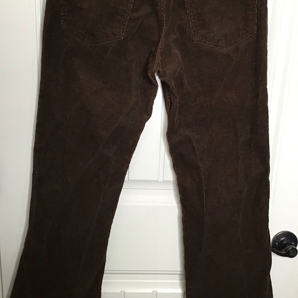 Rare Vintage 1970’s Levi’s Brown Corduroy Flare Leg Pants with Talon 42 Zipper. - Picture 9 of 14